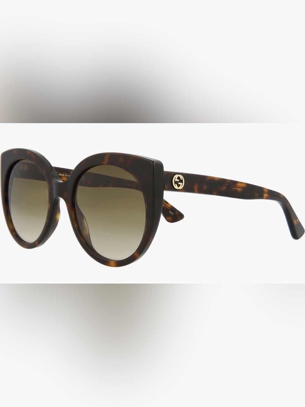 Gucci Tortoiseshell Cat-Eye Sunglasses - Brown Gradient